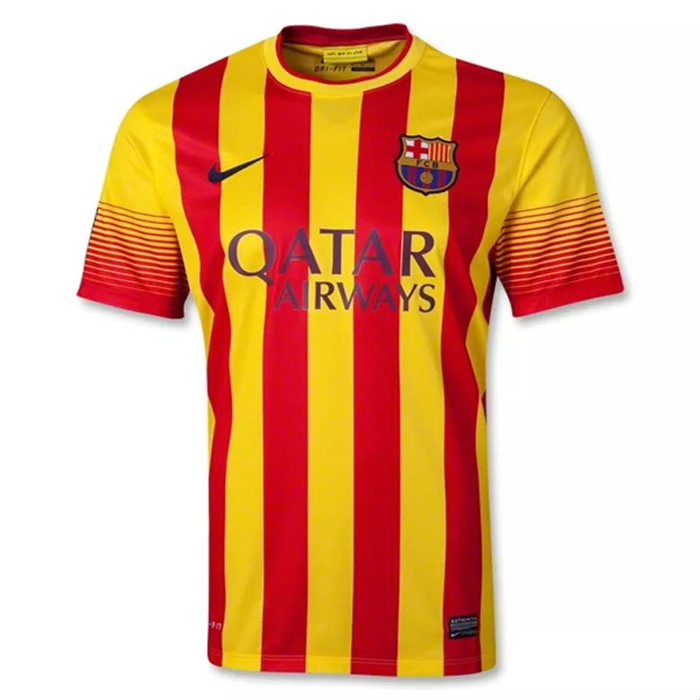 Vintage Soccer Jersey MESSI #10 Barcelona Away 2013/14 - vstockx
