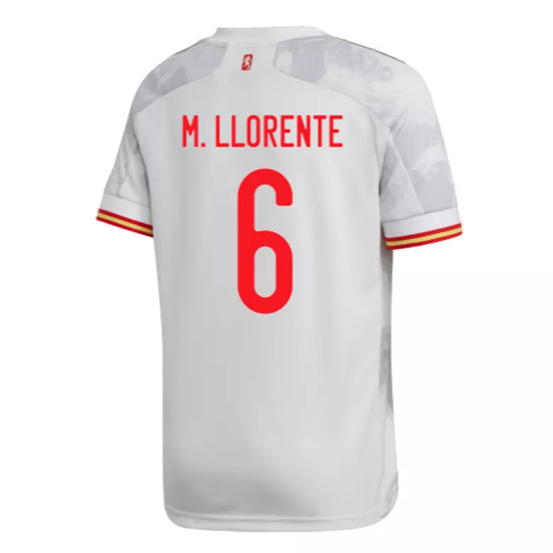 M.LLORENTE #6 Spain Away Soccer Jersey 2020 - vstockx