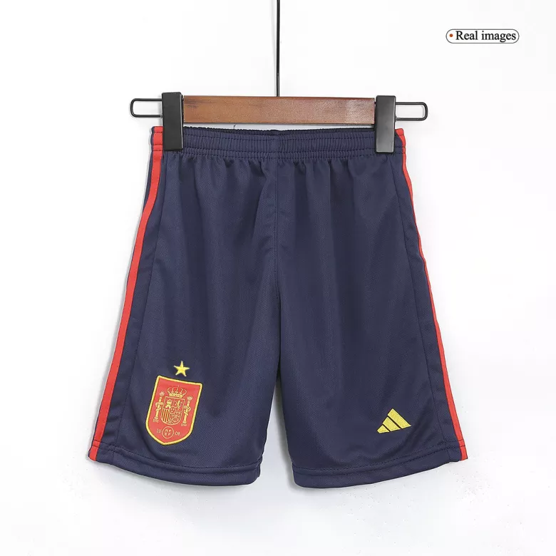 Spain Home World Cup Kids Jerseys Kit 2022 - vstockx