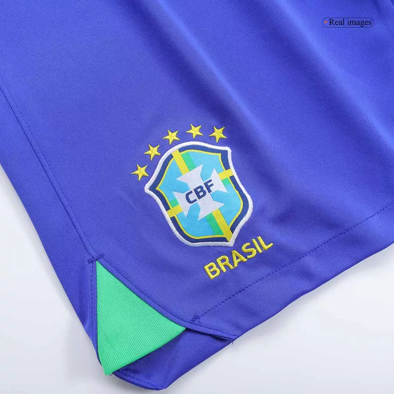Brazil Home Soccer Shorts 2022 - vstockx