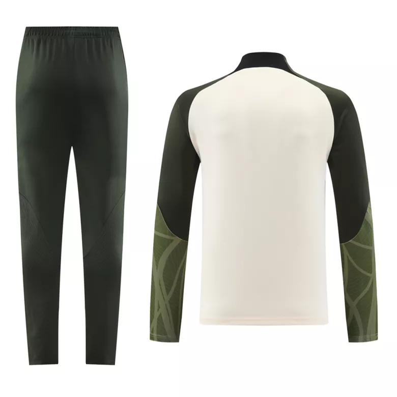 Barcelona 1/4 Zip Tracksuit 2023/24 Cream - vstockx