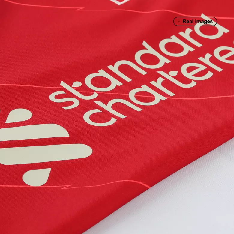 Liverpool Home Long Sleeve Soccer Jersey 2021/22 - vstockx