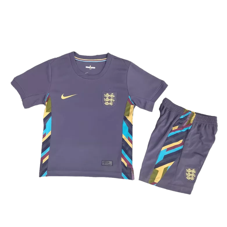 England Away Kids Soccer Jerseys Kit EURO 2024 - vstockx