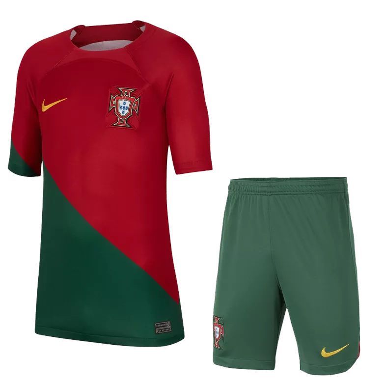 Portugal Home Kids Jerseys Kit 2022/23 - vstockx
