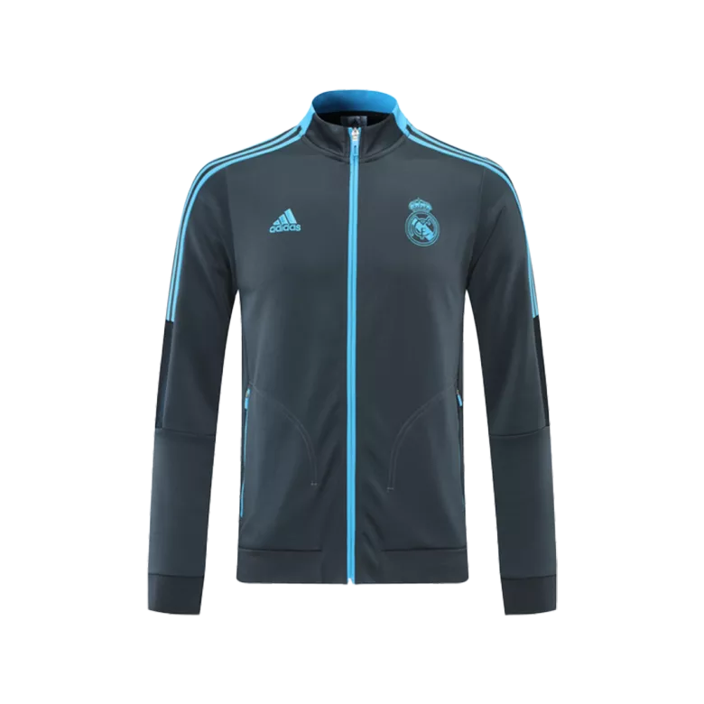 Real Madrid Track Jacket 2021/22 - Gray - vstockx