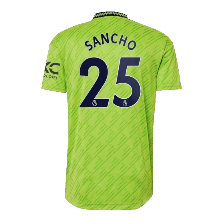 SANCHO #25 Manchester United Third Away Authentic Jersey 2022/23 - vstockx