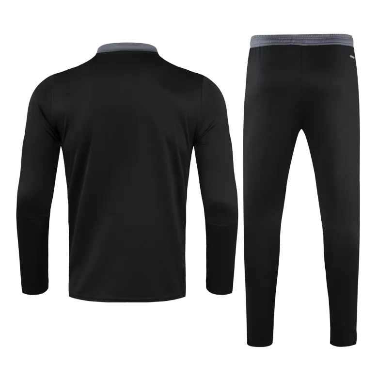 Juventus 1/4 Zip Tracksuit 2021/22 Black - vstockx