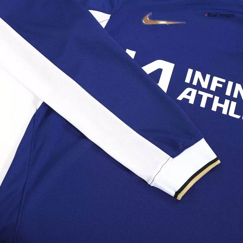 Chelsea Home Long Sleeve Soccer Jersey 2023/24 - vstockx