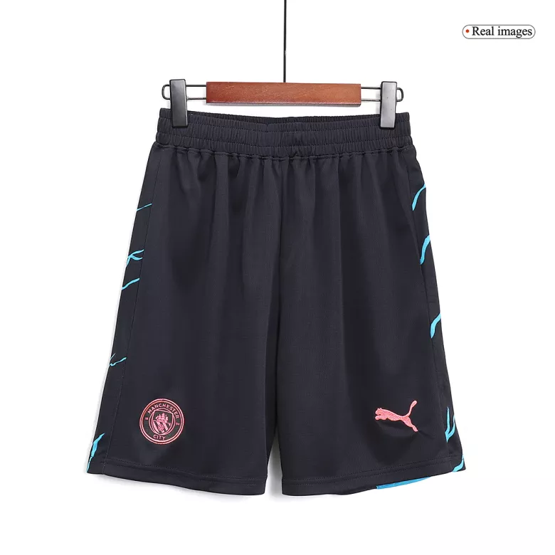 Manchester City Third Away Soccer Shorts 2023/24 - vstockx