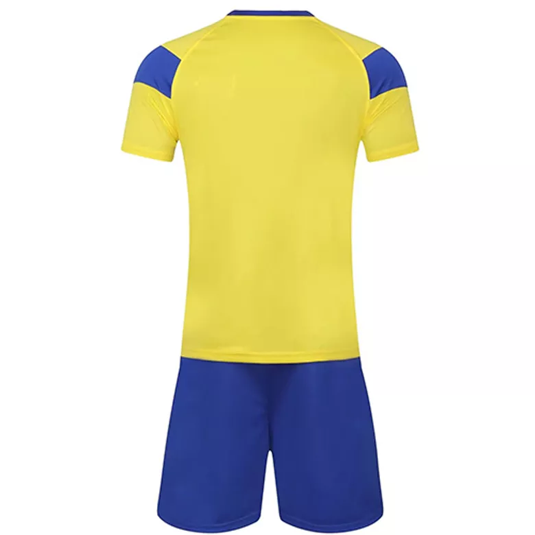 NK-761 Customize Team Jersey Kit(Shirt+Short) Yellow - vstockx