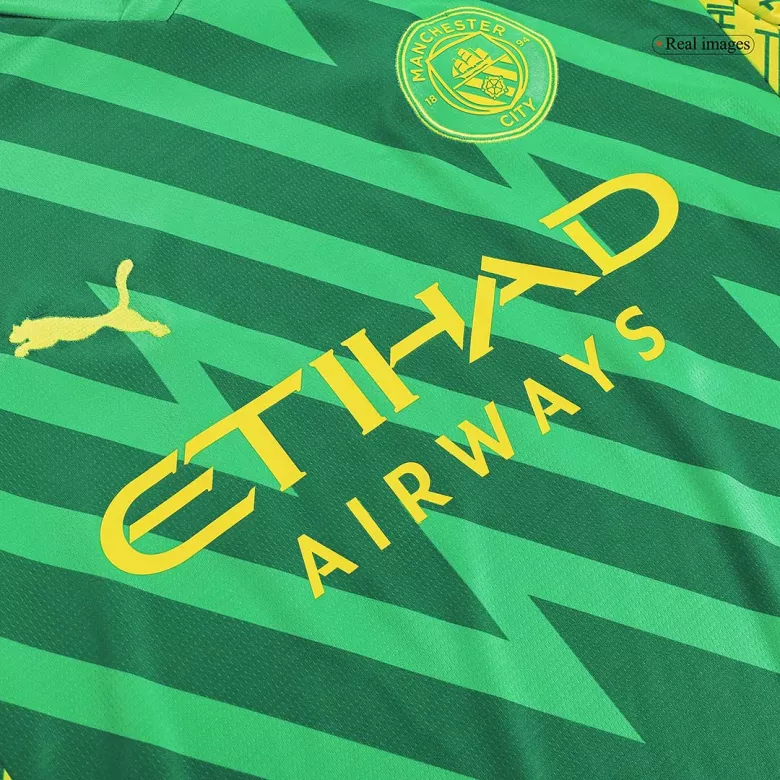 Manchester City Goalkeeper Soccer Jersey 2023/24 - vstockx