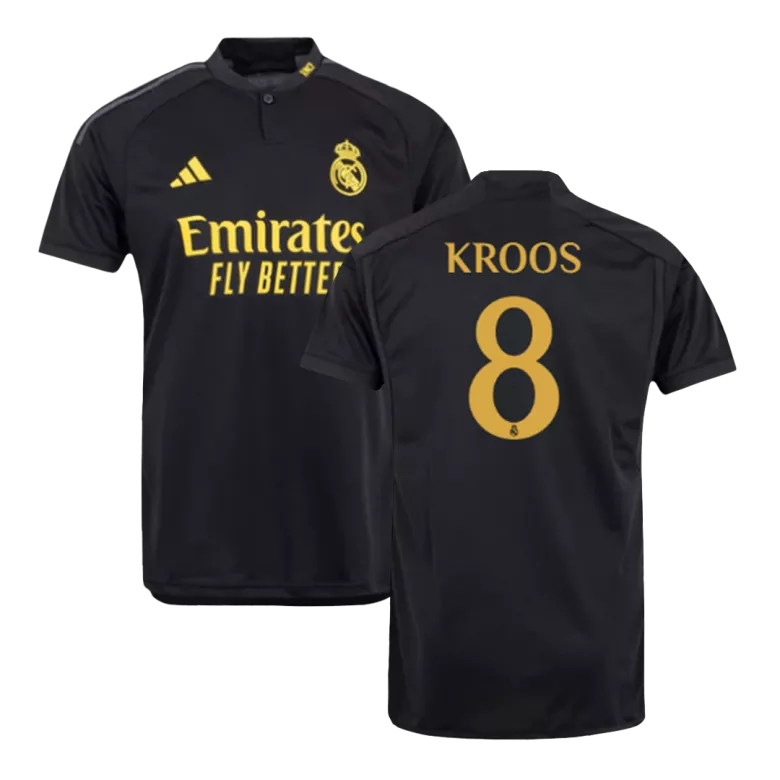 KROOS #8 Real Madrid Third Away Soccer Jersey 2023/24 - vstockx