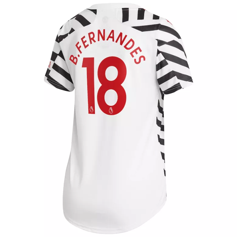 B.FERNANDES #18 Manchester United Third Away Soccer Jersey 2020/21 Women - vstockx