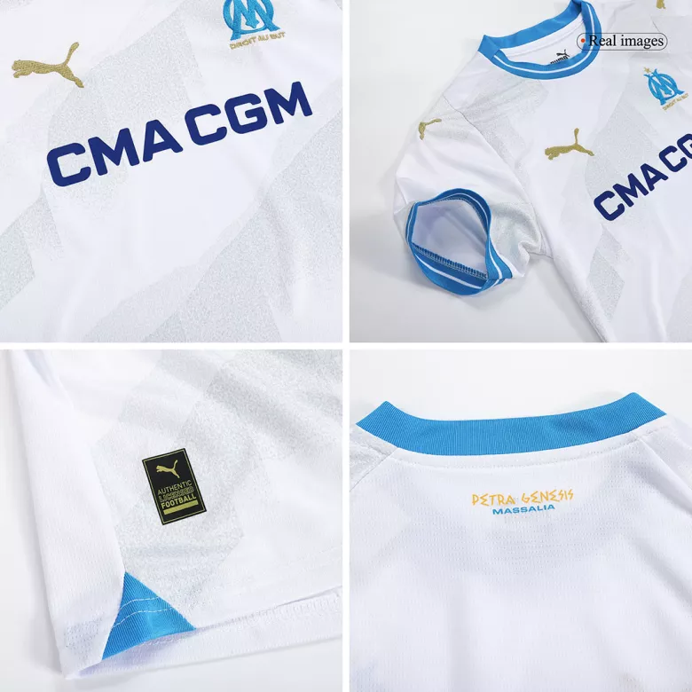 Marseille Home Kids Jerseys Kit 2023/24 - vstockx