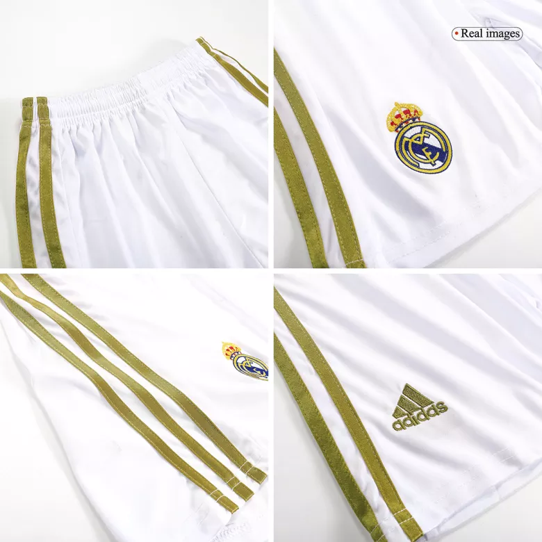 Real Madrid Home Kids Soccer Jerseys Kit 2011/12 - vstockx