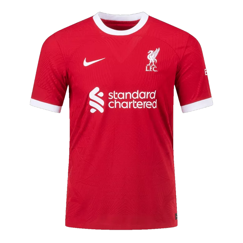 VIRGIL #4 Liverpool Home Authentic Soccer Jersey 2023/24 - vstockx