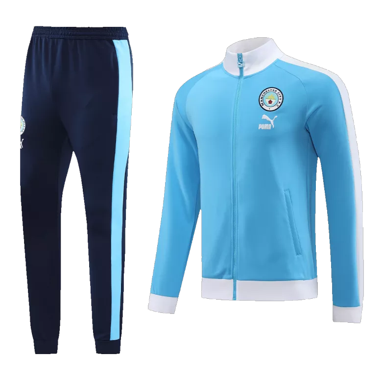 Manchester City Tracksuit 2023/24 Blue - vstockx