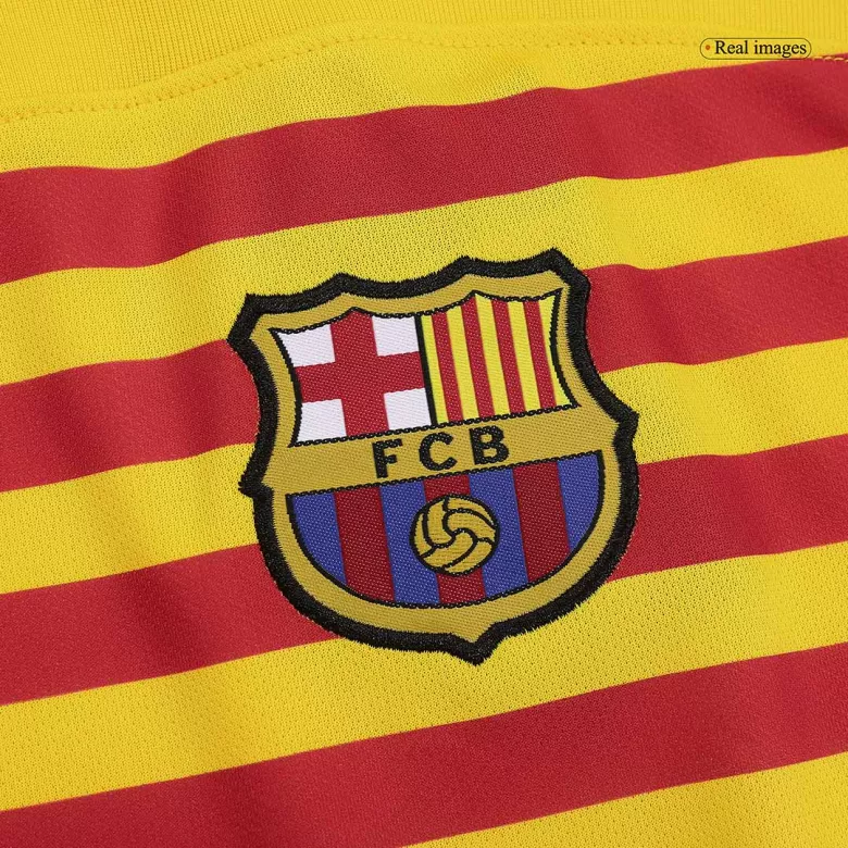 Barcelona Fourth Away Kids Jerseys Kit 2022/23 - vstockx
