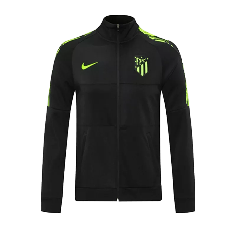 Atletico Madrid Track Jacket 2020/21 - Black - vstockx