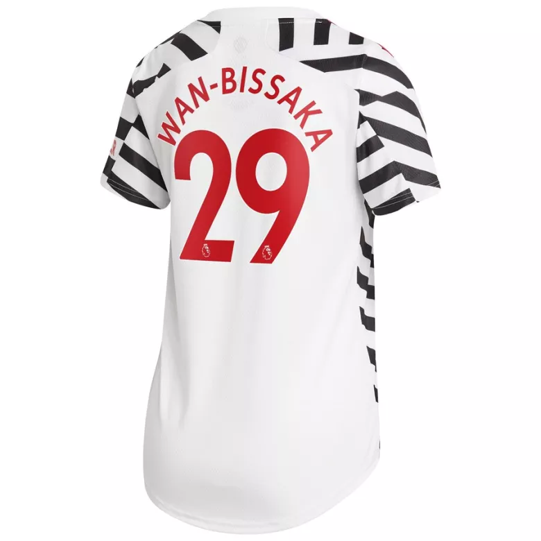 WAN-BISSAKA #29 Manchester United Third Away Soccer Jersey 2020/21 Women - vstockx