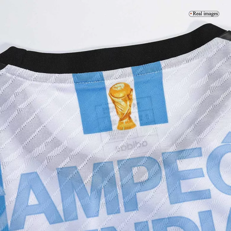 Argentina Three Stars Home Authentic Jersey World Cup 2022-Commemorative - vstockx