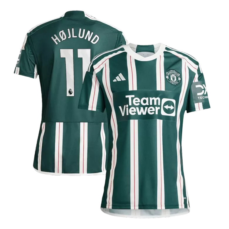 H?JLUND #11 Manchester United Away Soccer Jersey 2023/24 - vstockx