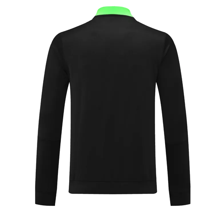 Manchester United Track Jacket 2021/22 - Black - vstockx