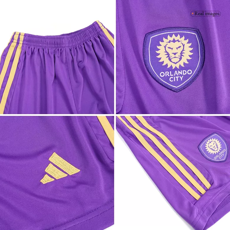 Orlando City Home Kids Jerseys Kit 2023 - vstockx