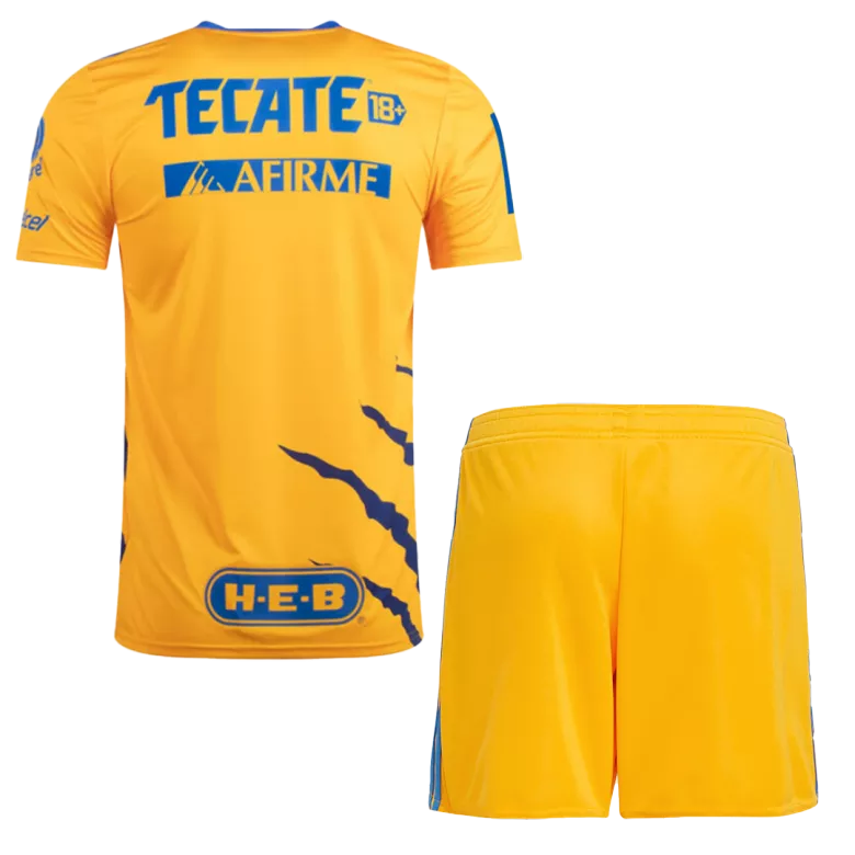 Tigres UANL Home Kids Soccer Jerseys Kit 2021/22 - vstockx
