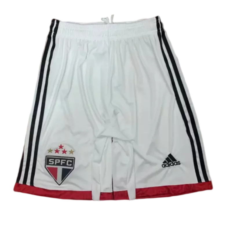 Sao Paulo FC Home Soccer Shorts 2022/23 - vstockx