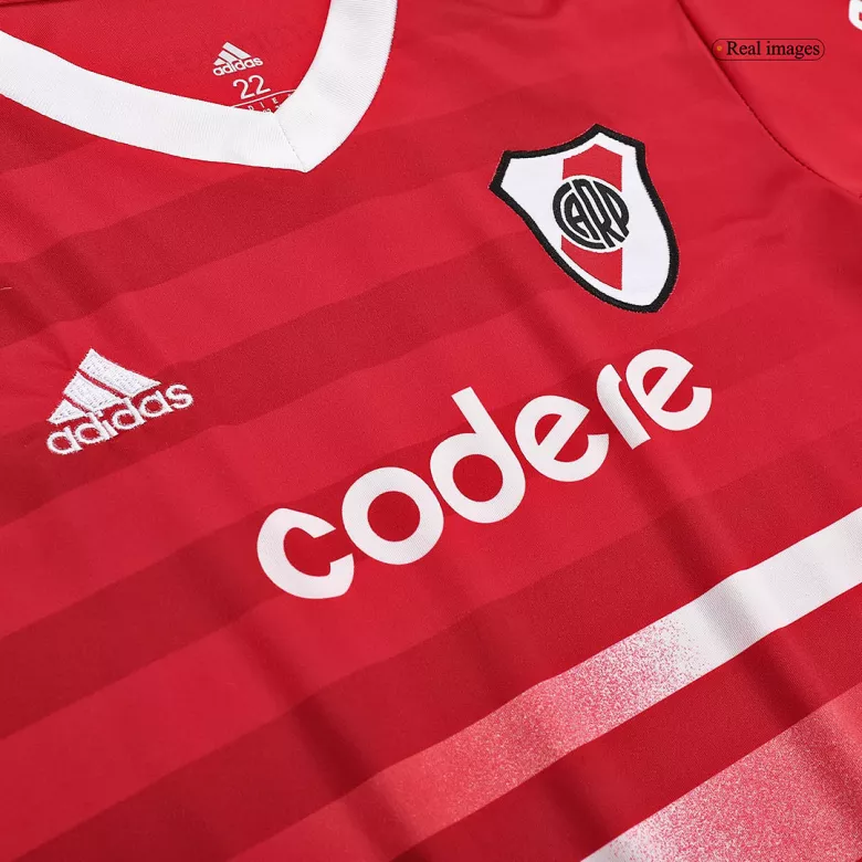 River Plate Away Kids Jerseys Kit 2022/23 - vstockx
