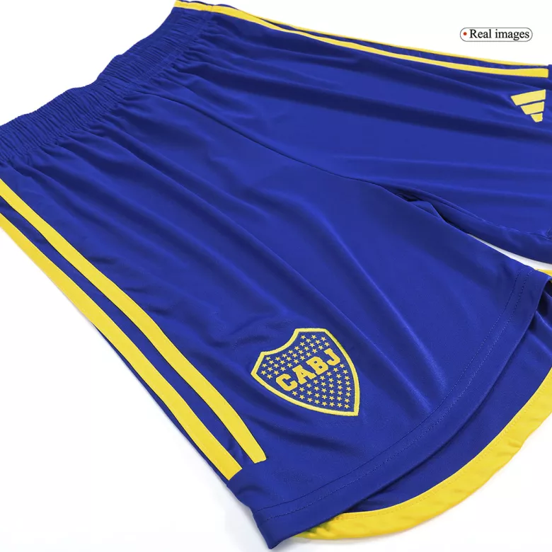 Boca Juniors Home Soccer Shorts 2023/24 - vstockx