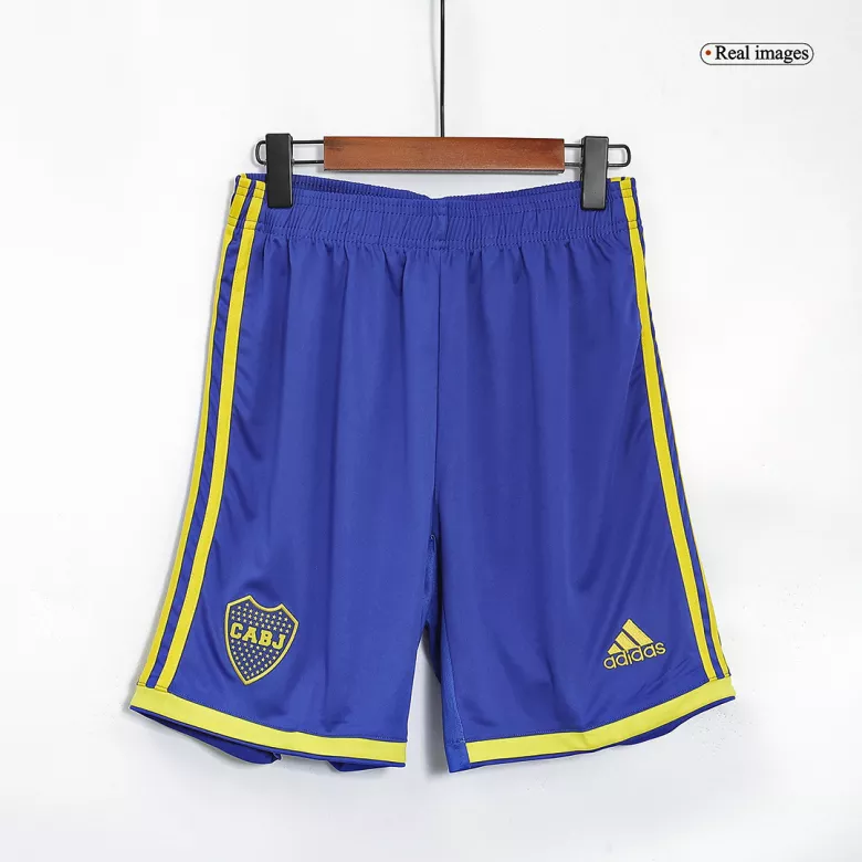 Boca Juniors Home Soccer Shorts 2022/23 - vstockx