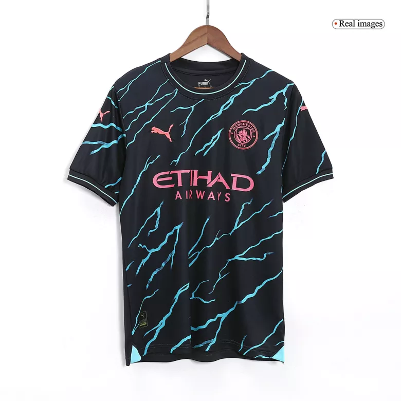 Manchester City Third Away Jerseys Kit 2023/24 - vstockx
