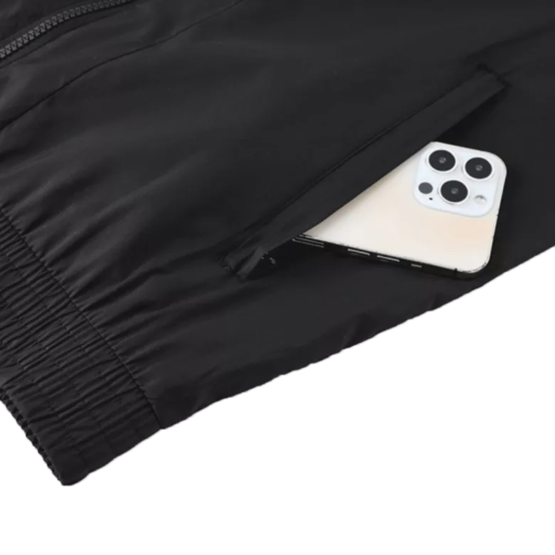 PSG Hoodie Windbreaker Jacket 2022/23 - Black - vstockx