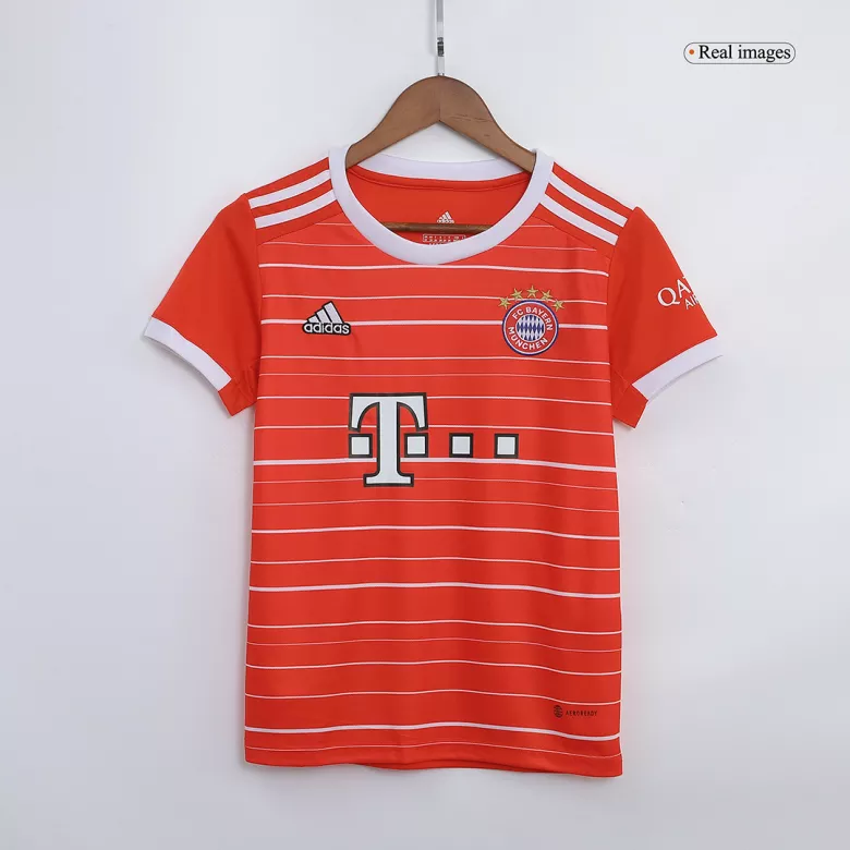 Bayern Munich Home Kids Soccer Jerseys Kit 2022/23 - vstockx