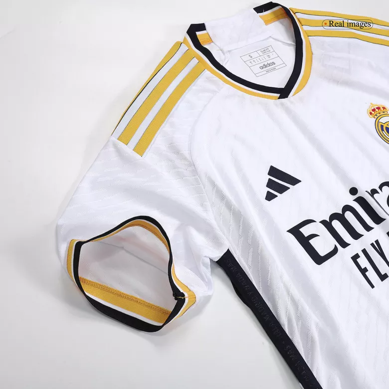 VINI JR. #7 Real Madrid Home Authentic Jersey 2023/24 - vstockx