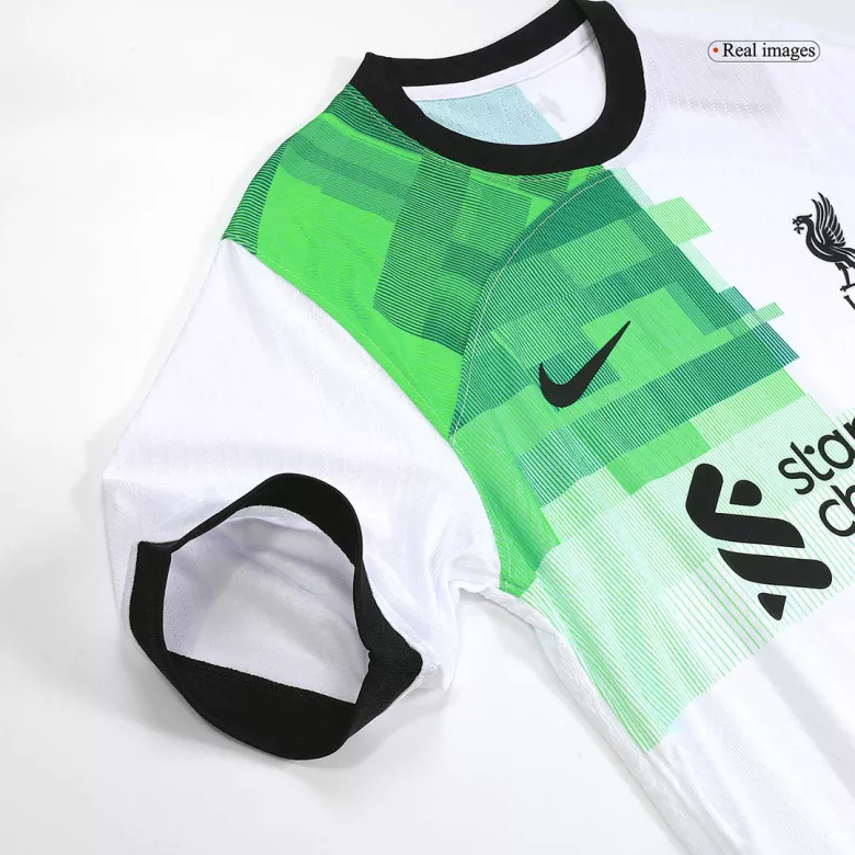 VIRGIL #4 Liverpool Away Authentic Soccer Jersey 2023/24 - vstockx