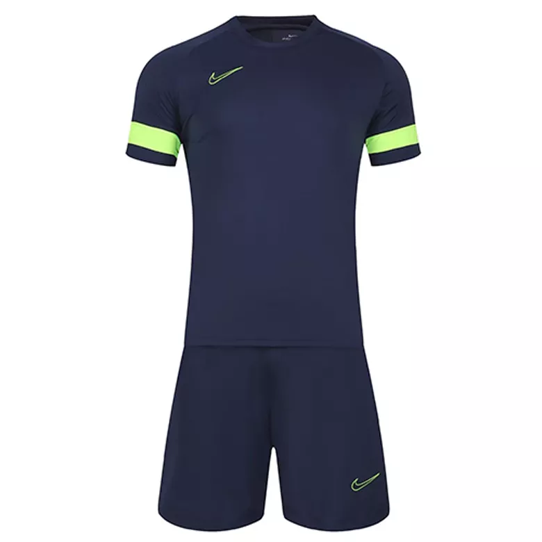 NK-762 Customize Team Jersey Kit(Shirt+Short) Navy - vstockx