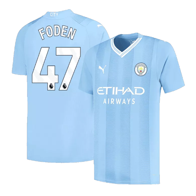 FODEN #47 Manchester City Home Jersey 2023/24 - vstockx