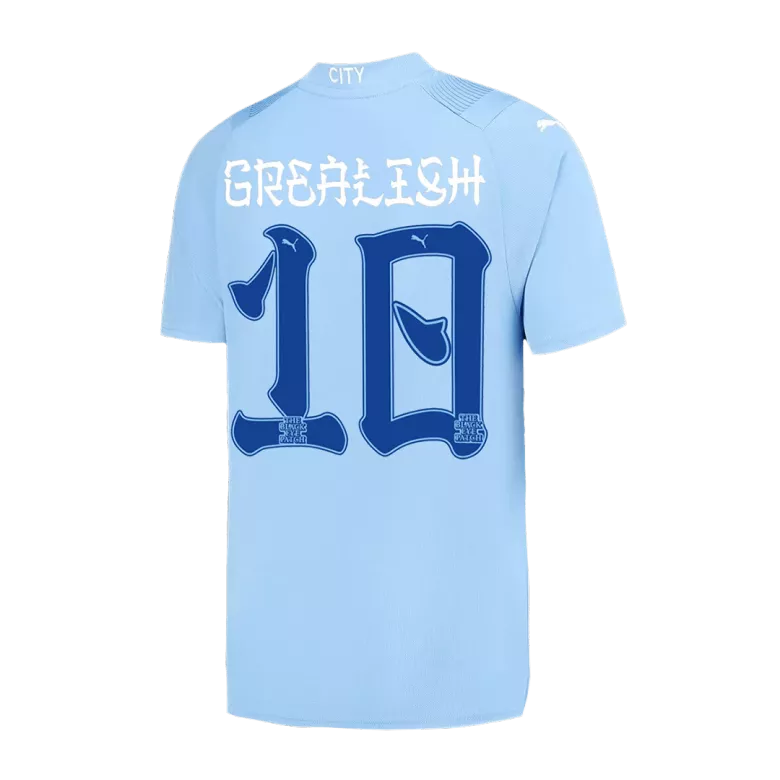 GREALISH #10 Manchester City Japanese Tour Printing Home Jersey 2023/24 - vstockx