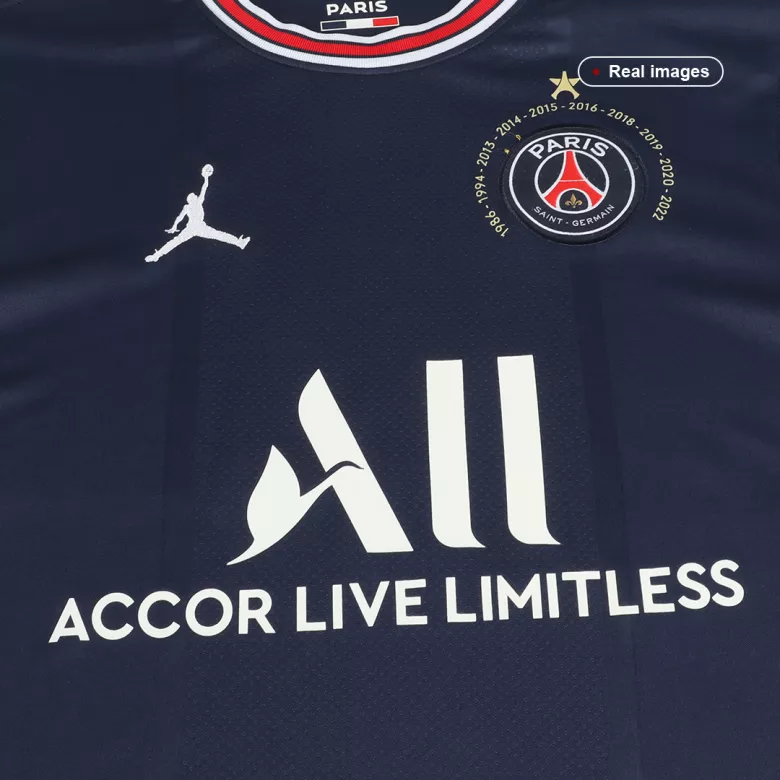Replica PSG Home 'STAR' Special Jersey 2021/22 By Jordan - vstockx
