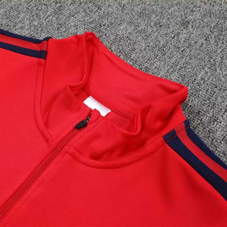 Ajax 1/4 Zip Tracksuit 2022/23 Red - vstockx