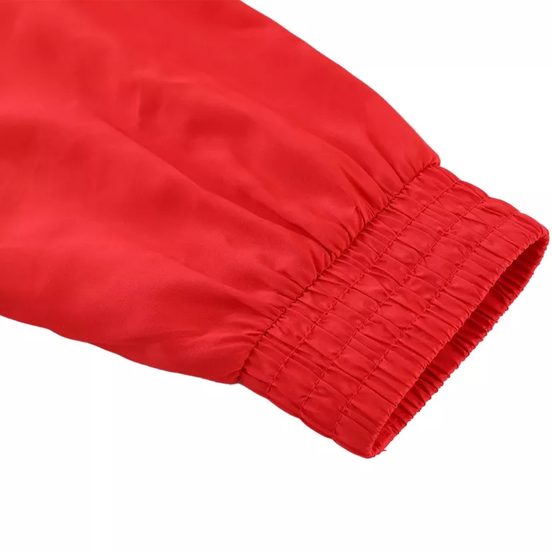 Atletico Madrid Hoodie Windbreaker Jacket 2022/23 - Red&White - vstockx