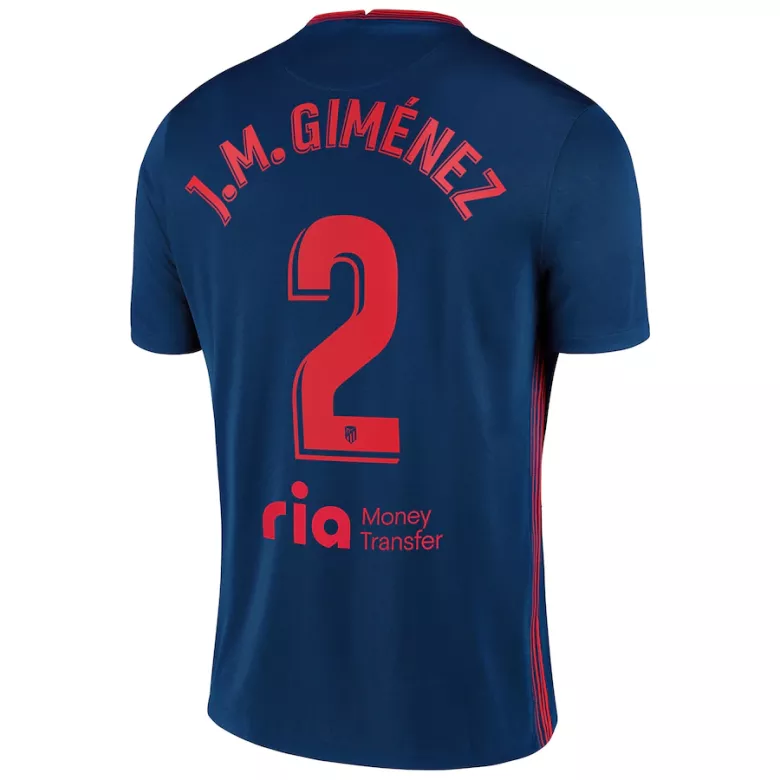 J.M.GIM��NEZ #2 Atletico Madrid Away Soccer Jersey 2020/21 - vstockx
