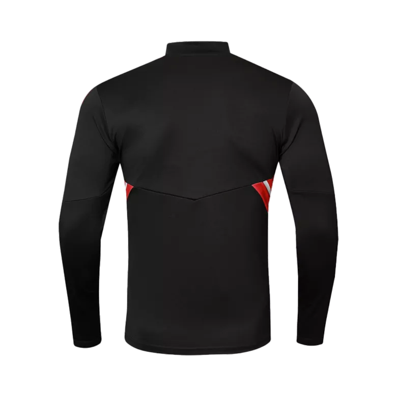 Bayern Munich 1/4 Zip Tracksuit 2022/23 Kids Black - vstockx