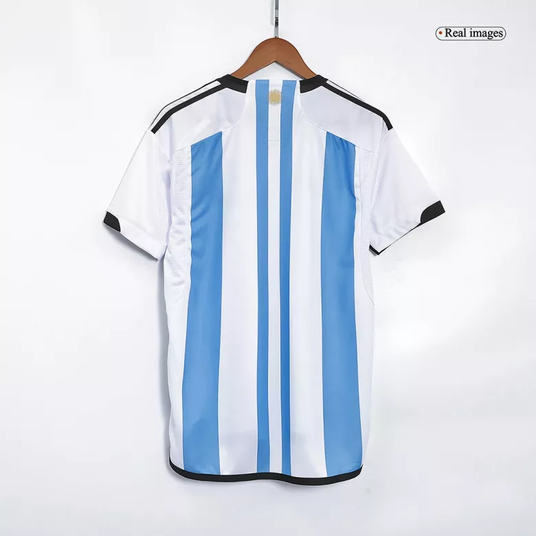Argentina Three Stars Home Jersey World Cup 2022 - vstockx