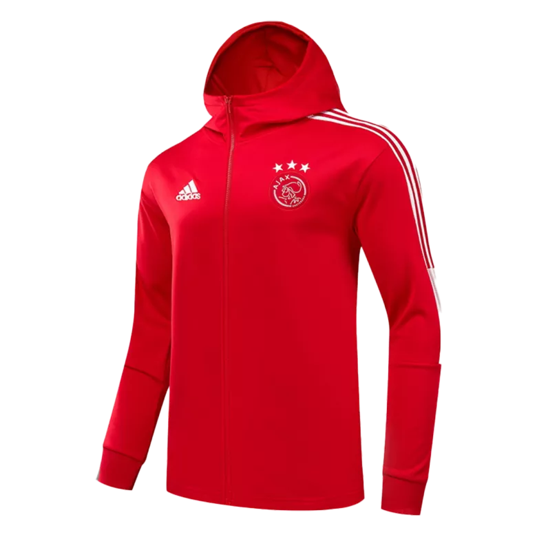 Ajax Hoodie Tracksuit 2021/22 Red - vstockx