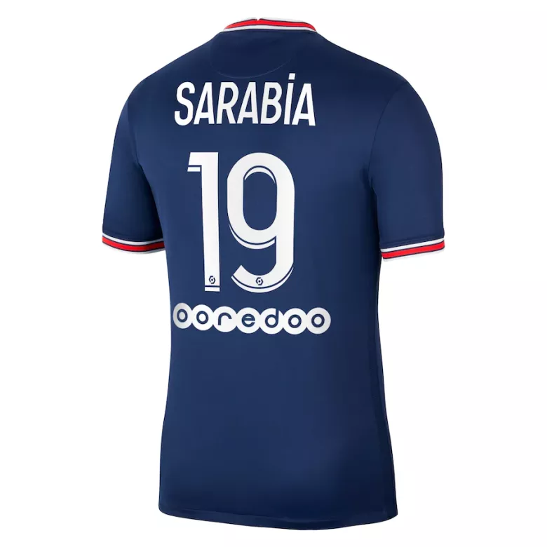SARABIA #19 PSG Home Soccer Jersey 2021/22 - vstockx