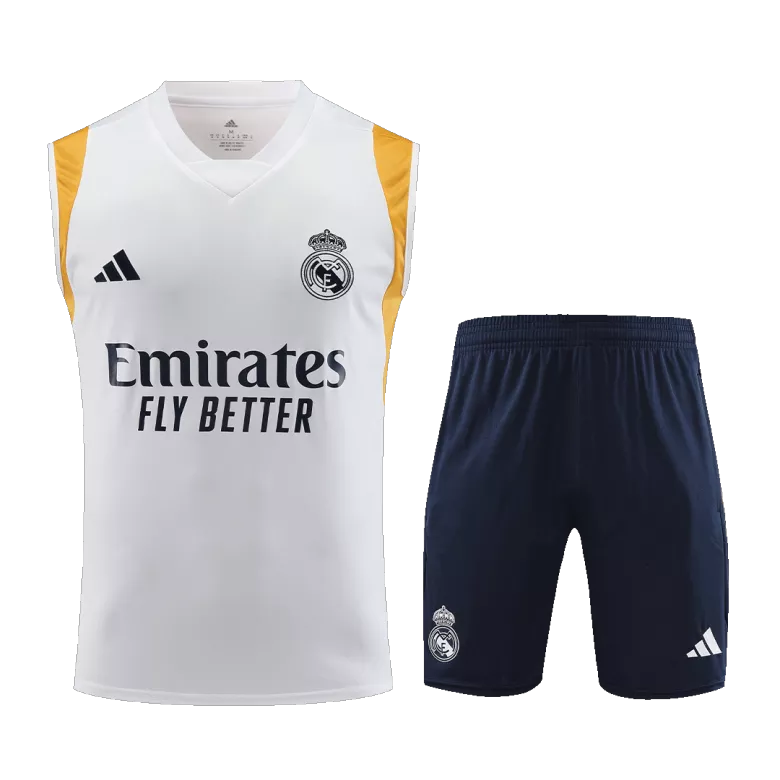 Real Madrid Jerseys Sleeveless Training Kit 2023/24 - vstockx